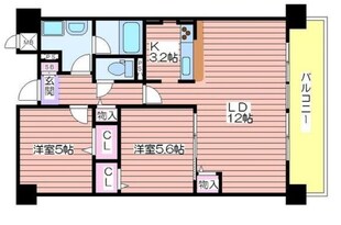 ヴィエルジュ・エフの物件間取画像